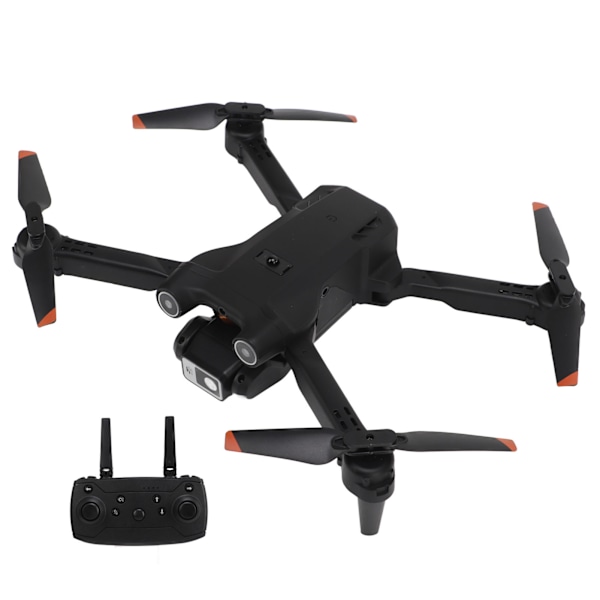 H63 Mini RC Drone Hinder Undvikande Fjärrkontroll Quadcopter Drone Optical Flow Fast Point Hovering Aircraft med 4K HD-kamera för barn