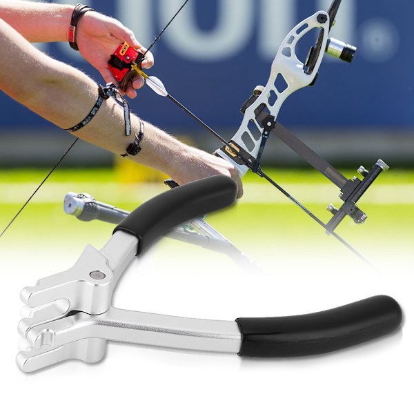 Pilbuespenn Compound Bow D-Loop Tang Plier Verktøy for Installasjon av Bowstring D-Ring Tilbehør for Bueskyting