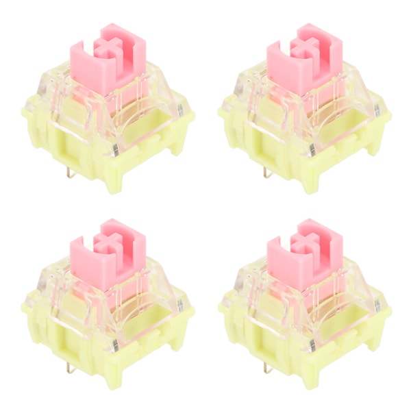 45 kpl Lineaariset Mekaniset Näppäimistökytkimet Taustavalaistus Vedenkestävä Hot Swappable DIY Näppäimistökytkin Tietokoneelle Tyyppi 2