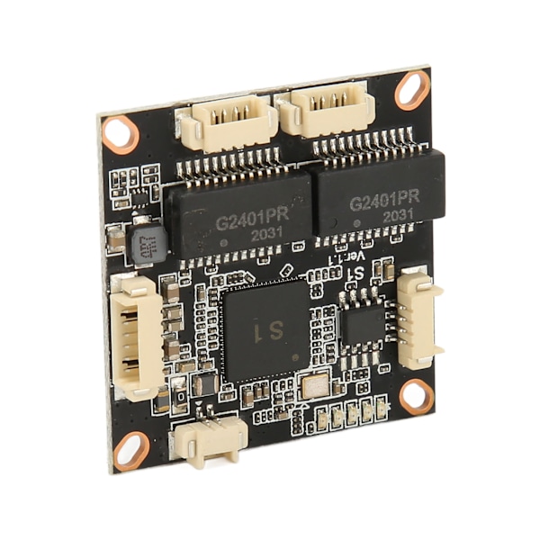 100M Switch-modul med 4 porter, selvadaptiv, Auto MDI MDIX, automatisk forhandling, nettverksbrytermodul for Ethernet