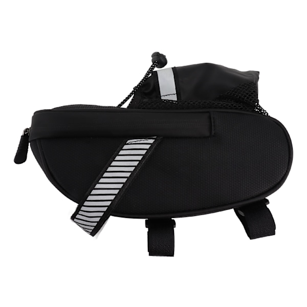 Sykkelveske Vanntett Large Space Polyester PU Sykkelundersalveske med vannflaskelomme