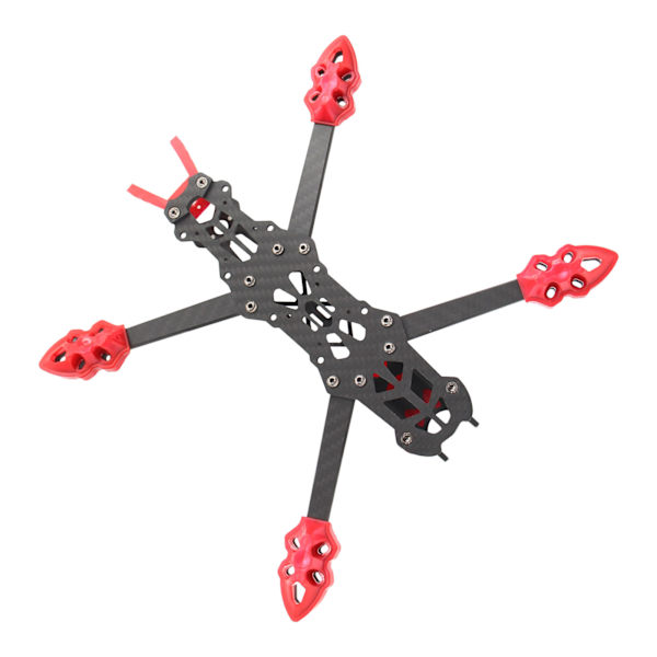 FPV Racing Drone Frame Profesjonell 225 mm hjulbase karbonfiber Quadcopter ramme for RC Drone Tilbehør Rød
