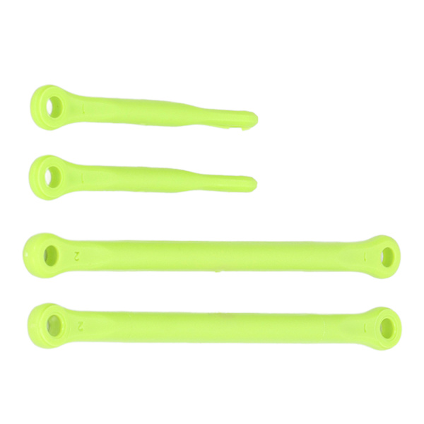 4 stk. RC Bil Tie Link Rod RC Styring Trækstang Link Plast RC Retrofit Opgraderingsdele til WLtoys 1/12 12428 RC Bil