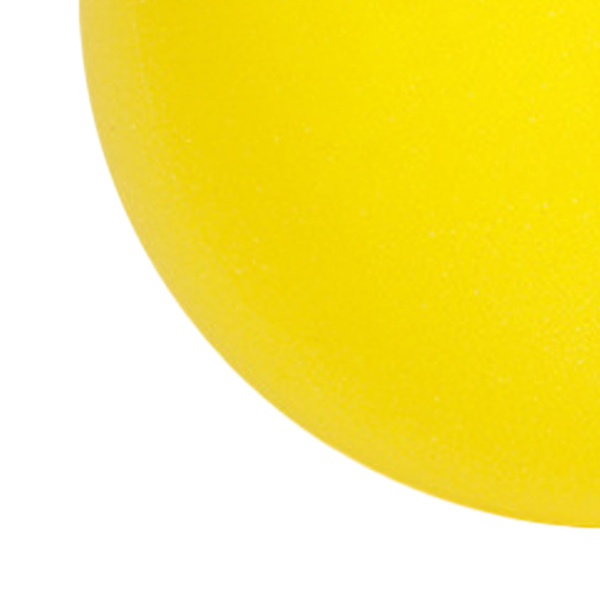 PU-boll Lättvikt Rolig Bouncy Mute Mjuk Boll Mjuk svamp Bouncy Baby Ball för Hemmaskolan Lekplats Gul