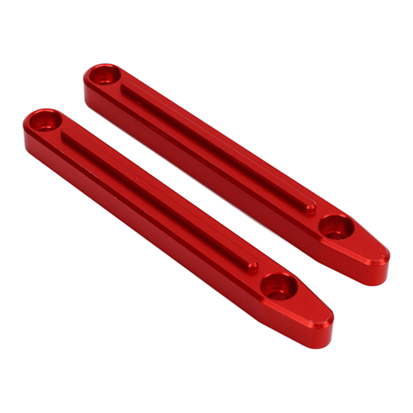 RC Takräcke Aluminiumlegering Lättviktsuppgraderingsdel Byte av takräcke för ARRMA 1/7 Röd