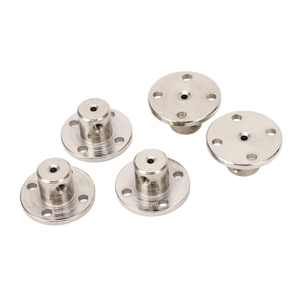 5 KPL laippaliitosliitin 45 terästä 2 mm laippakiinnitysakselikytkin DIY RC -mallimoottoreille