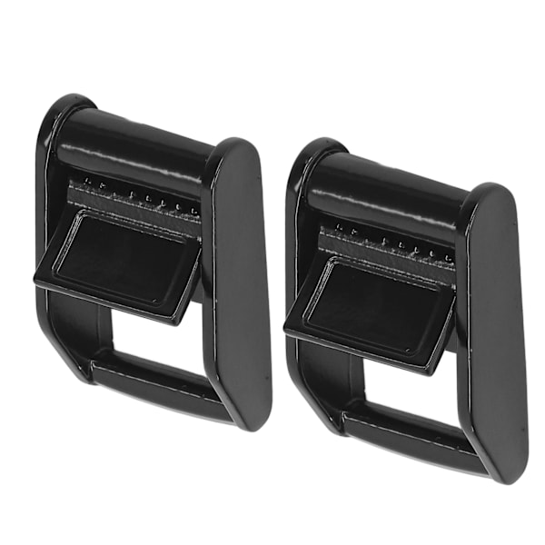 2 STK 304 Rustfrit stål Cam Buckle Spænder Webbing Press Spænder Binding Fastgørelseselementer Marine hardware Yachttilbehør 25MM