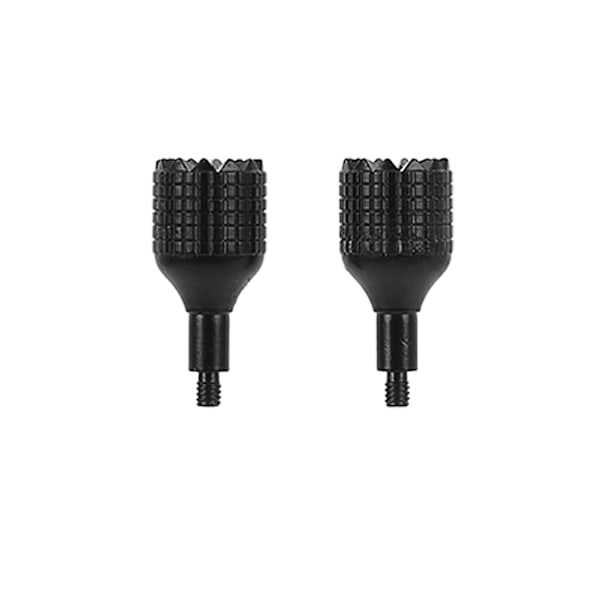2 st Drone Fjärrkontroll Sticks Koppar Bekväm Touch Anti Slip Fjärrkontroll Thumb Rocker Joystick för RC PRO Svart