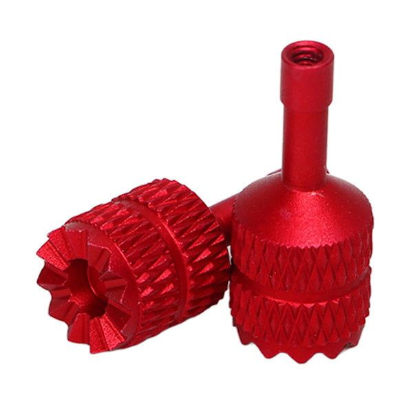 2 ST RC Fjärrkontroll Sticks Portabel Kompakt Aluminiumlegering Ergonomisk Fjärrkontroll Rocker för Mini 3 Pro Red