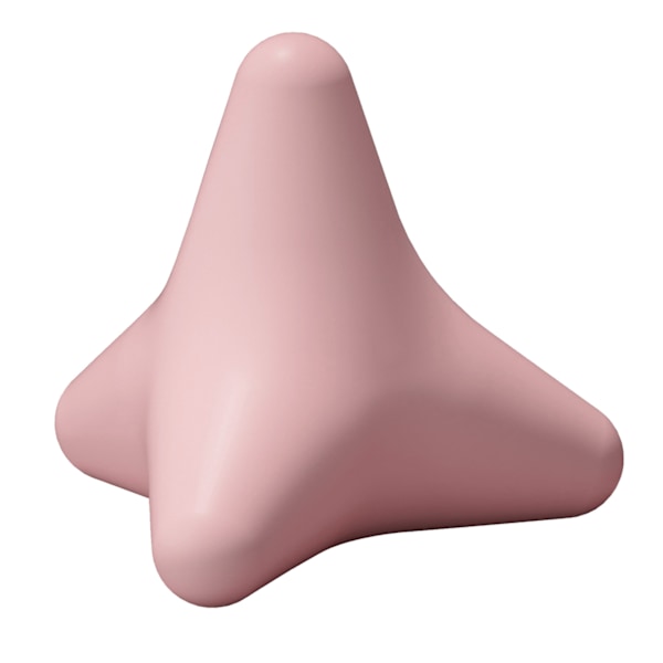 Firkantet massageapparat Silikonehals Plantar Ømme muskler Smertelindring Triggerpunkt Dybvævspressemassageværktøj Pink