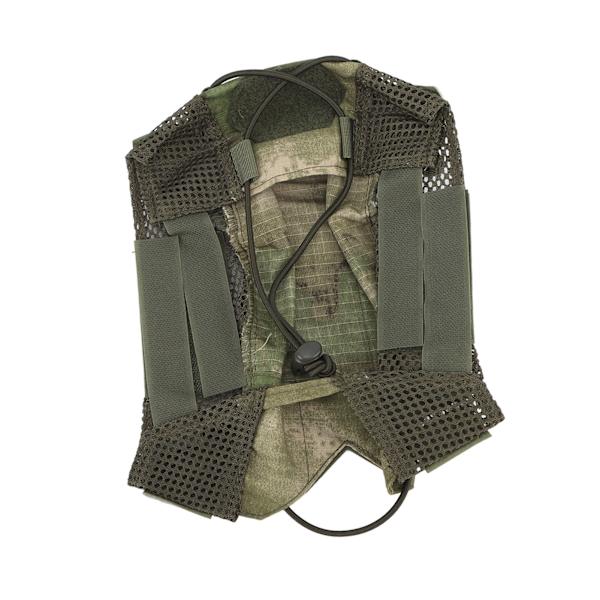 Hjälmskydd Nylon Justerbart Kamouflage Combat Militärträningstygskydd för snabbhjälm CO 17 FG