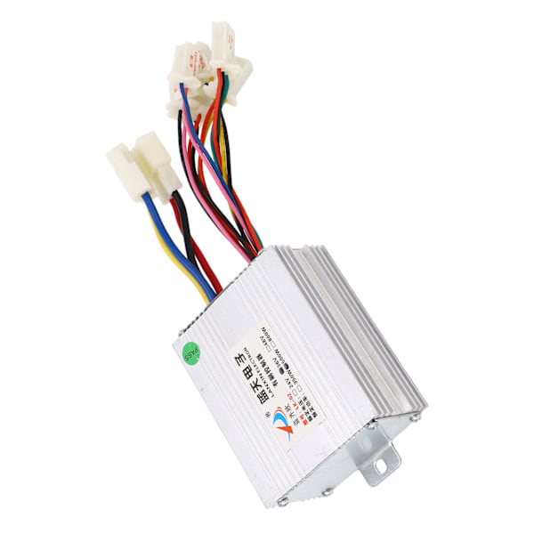 36V 500W Børstet Controller Aluminiumlegering Børstehastighed Motorkontroller til Elcykler Trehjulscykler Motorcykler