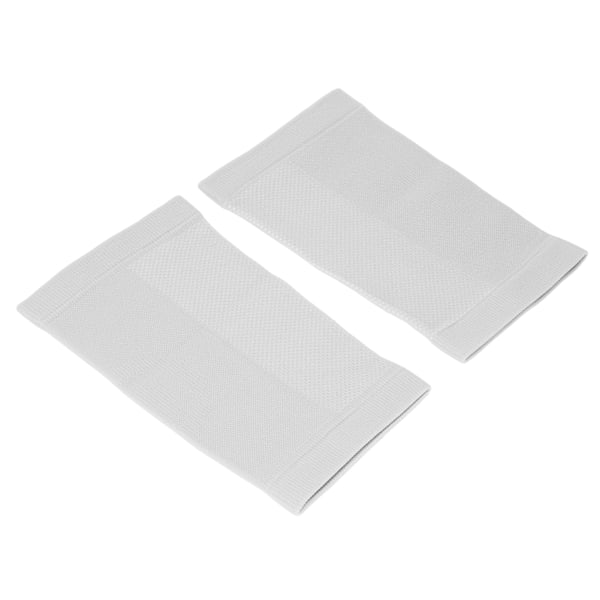 2 kpl Polvilämmittimet Harmaa Tuulenpitävä Hengittävä Ihoystävällinen Lämmin Puuvillapolvisuoja Polvikompressiohihat naisille S