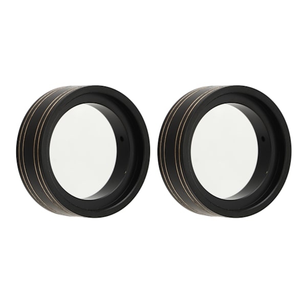 2 stk. Messing intern beadlock Clamp Ring Professionel 1,3 tommer RC Messing Beadlock hjulvægte til 1/18 RC bil sort