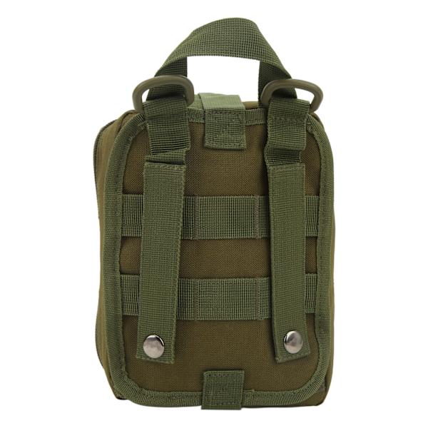 Nylonbälte Molle Midjeväska Multipurpose Outdoor Emergency Survival Molle-påse för vandring Bergsbestigning OD Grön