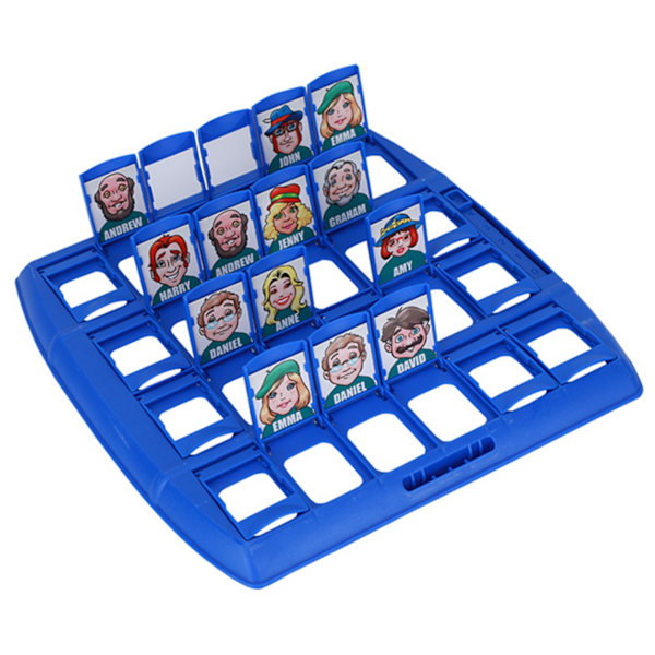 Hvem Er Det Klassisk Brætspil Sjovt Familiespil Forældre Børn Spil Børn Legetøj Gave