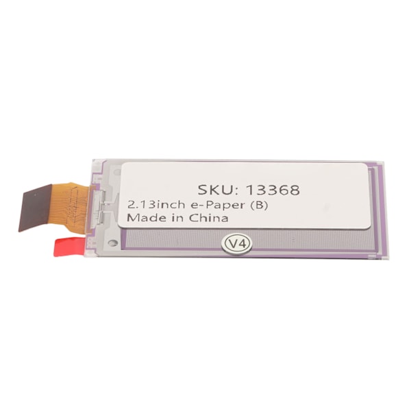 Ink Display 2.13 Tommer 250x122 3 Farver 3 4 Tråds SPI Bred Vinkel 15s Opdatering E Papir Skærm til RasPi Hovedkontrolpanel