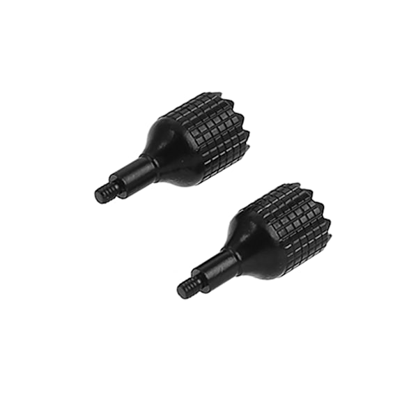 2 st Drone Fjärrkontroll Sticks Koppar Bekväm Touch Anti Slip Fjärrkontroll Thumb Rocker Joystick för RC PRO Svart