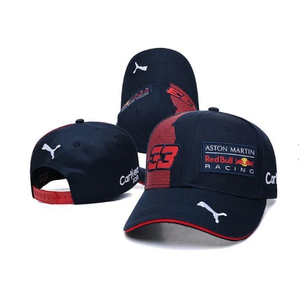 Peaked hatt Red Bull racing näthatt solhatt baseball bilhatt med böjd brätte 7