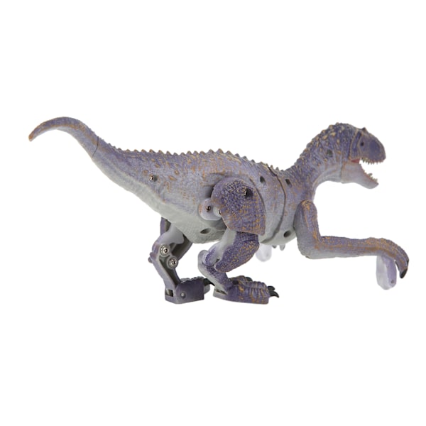 Fjärrkontroll Dinosaur Model 2.4G Realistisk Promenad Roaring Pedagogisk RC Dinosaur Leksak för barn Velociraptor