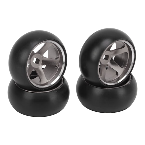 4kpl RC auton renkaat ja vanteet Wltoys K989 K969 P939 284131 1/28 Kauko-ohjattava Auto Titaani