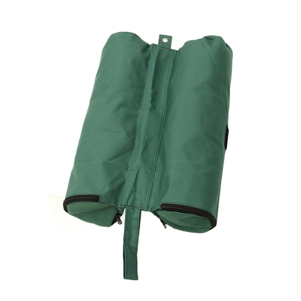 Gazebo Weight Bag 600D Oxford Tyg, slitstark, vindtät tält-viktad fotväska för baldakin Svartgrön