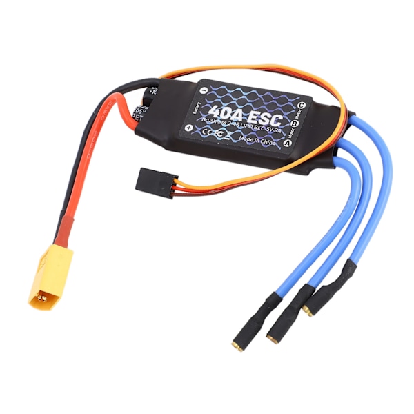 Børsteløs ESC 40A XT60 Plugg Børsteløs ESC for RC Fixed Wing Aircraft Small Quadrotor