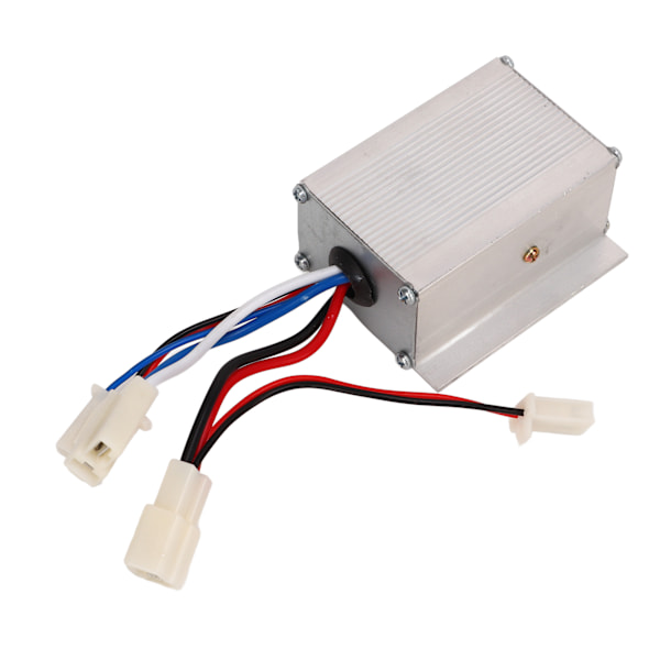 12V 250W motorhastighedsregulator Børstet med 3 ledninger Aluminiumskal Motorhastighedskontrolboks til elcykler