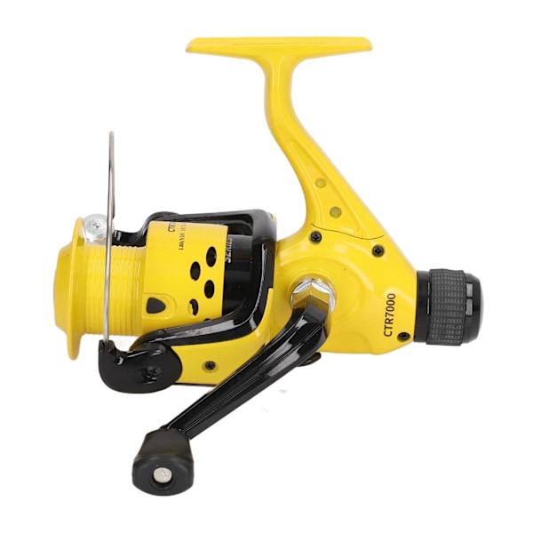 12 BB Fiskehjul Plast Aluminiumlegering Drag Spinning Reel 5.2: 1 höghastighets fiskerulle för sjövatten sötvatten CTR7000