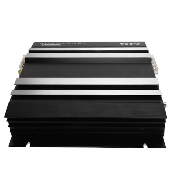 Bilförstärkare 2 Kanal 3800W 90dB Känslighet Aluminiumlegering Snabb Värmeavledning Ljudförstärkare