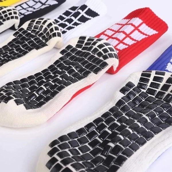 1 par Basket Sport Grip Strømper Svedabsorberende Åndbar Komfortabel til Fodbold Løb Vandring Klatring