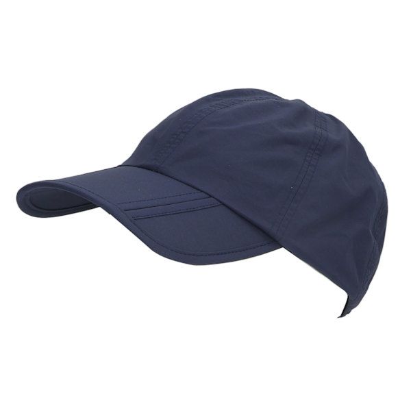Solskyddshatt Sporthatt Lättvikt Quick Dry Hat UPF 50+ Blå baseballhatt för löpning Walking Camping