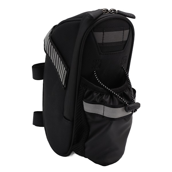 Cykelsadelväska Vattentät Large Space Polyester PU Cykelundersadelväska med vattenflaskficka