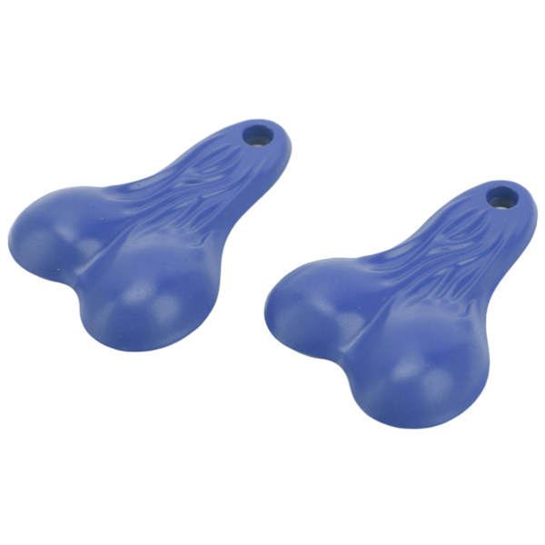 2 KPL RC-auton vetokoukun mutterit sinkkiseosta roikkuvat kuorma-auton pallot mutterit 1/10 automallin koristeluun ulkokäyttöön tummansininen