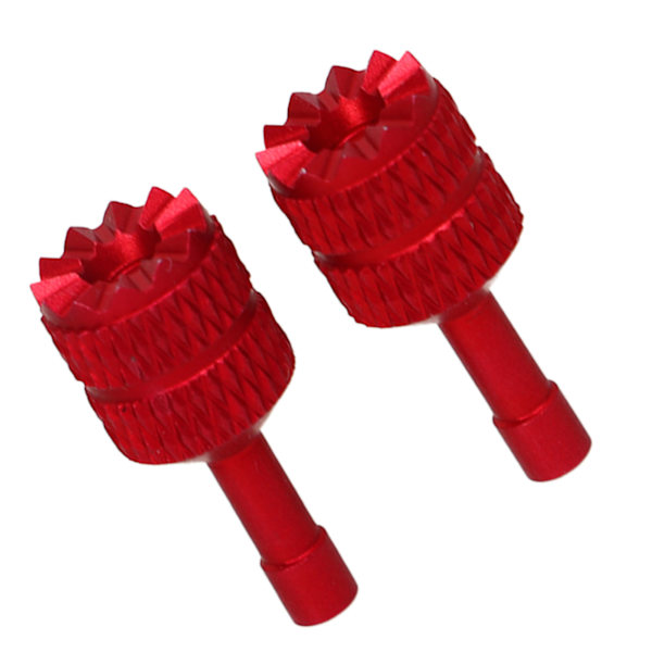 2 ST RC Fjärrkontroll Sticks Portabel Kompakt Aluminiumlegering Ergonomisk Fjärrkontroll Rocker för Mini 3 Pro Red