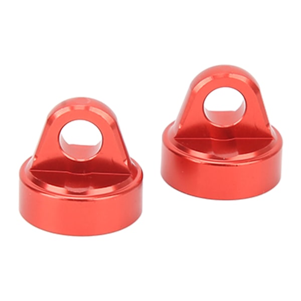 RC Stötdämpare Topplock Aluminiumlegering RC Dämparlock Protector för TENACITY Pro 1/10 2st Röd