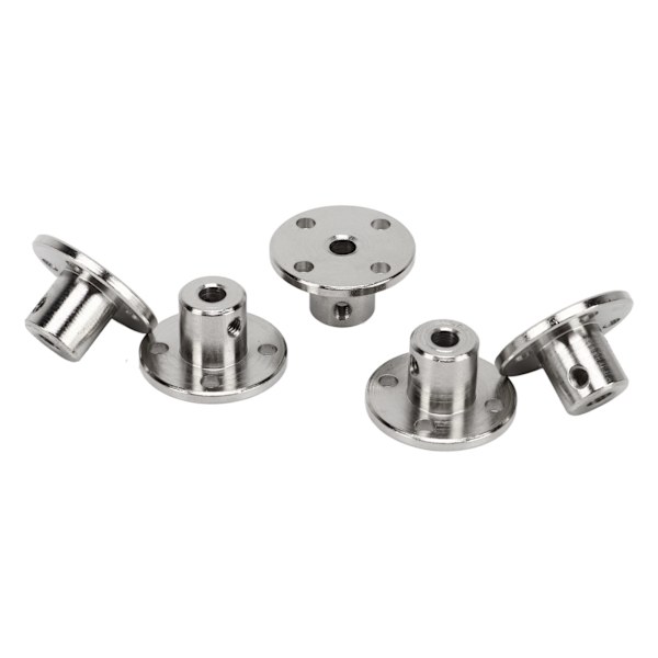 5 STK 4 mm flangekoblingskontakt Stål Stiv styring Modelkobling Tilbehør Akselaksler Beslag til DIY RC modelmotorer