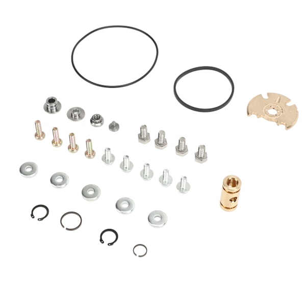 30 deler Turbo-rekonstruksjonssett GT18 Aldringsbestandig Turbolader Reparasjonssett Erstatning for Garrett VNT GT1544 GT2560