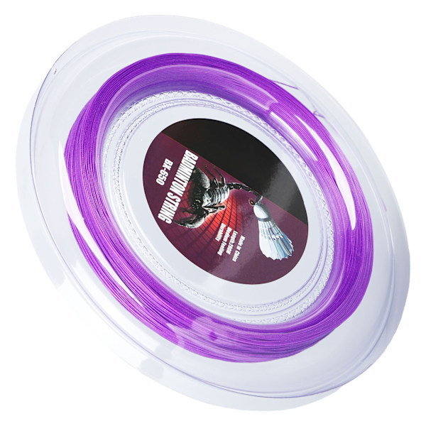 0,72 mm 200 m Badmintonracket String Nylon Badminton Träningsracket String Line BX 650 Lila