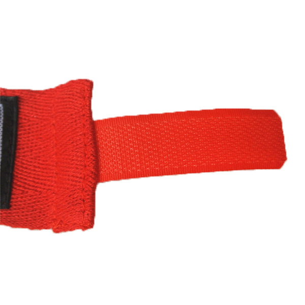 2 st Boxningshandbandage Röd bomullsduk 2,5 m Längd 5 cm Bredd Handinpackning för sport