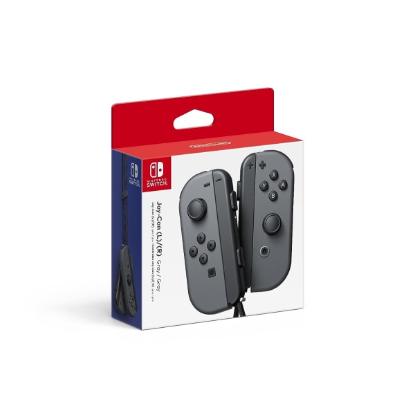 Joy Con (L/R) trådlös handkontroll Nintendo Switch - klassisk grå