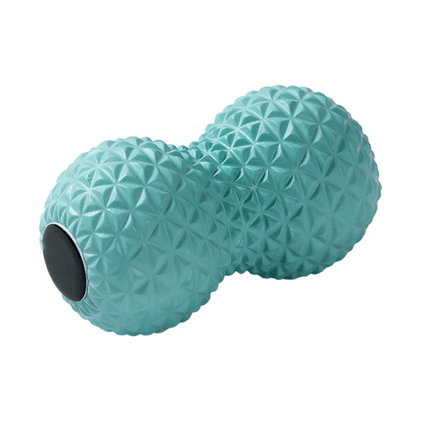 Fysisk massageboll Elastisk Mjuk Bärbar Kompakt EVA-material Bekväm Praktisk muskelfrigöringsboll för hem Dubbelboll Grön