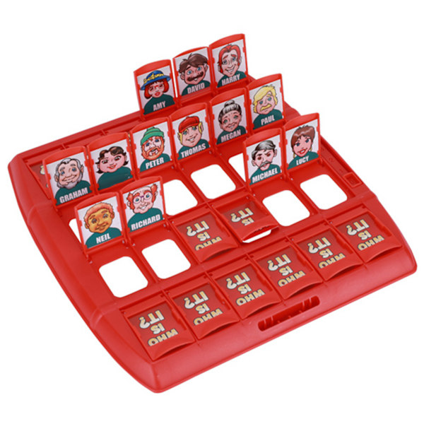 Hvem Er Det Klassisk Brætspil Sjovt Familiespil Forældre Børn Spil Børn Legetøj Gave