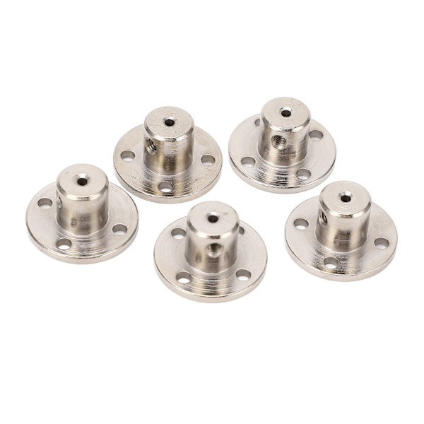 5 KPL laippaliitosliitin 45 terästä 2 mm laippakiinnitysakselikytkin DIY RC -mallimoottoreille