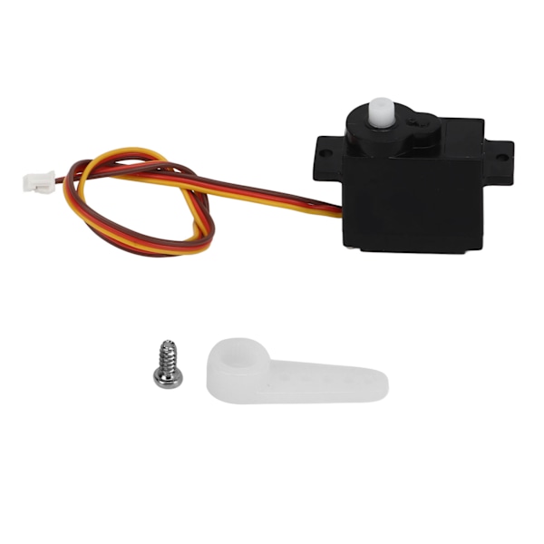 Plastservoersättning för Wltoys WL917 15 RC Båtreservdelar Tillbehör Svart