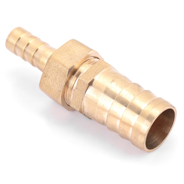 Messing slangekobling - 10 mm til 25 mm reducerende prop