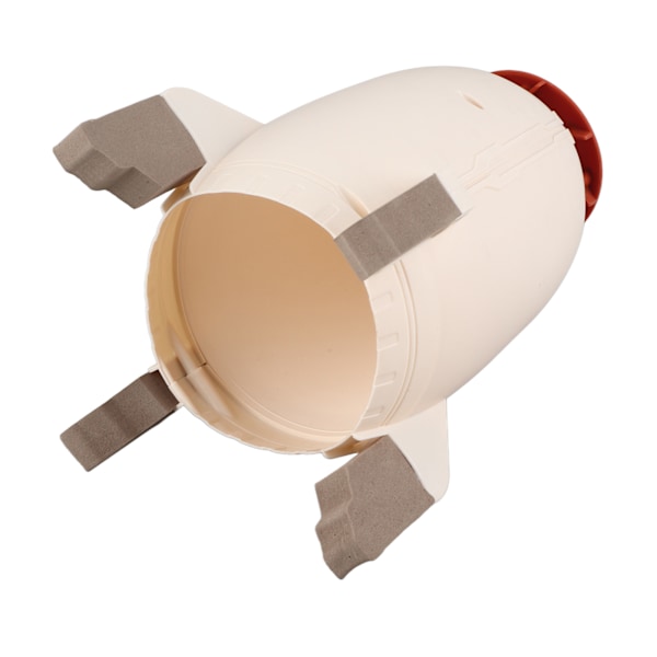 Udendørs flyvesprinkler Launcher vandlegetøj 360° roterende flyvende vandsprøjtende legetøj til have hvid