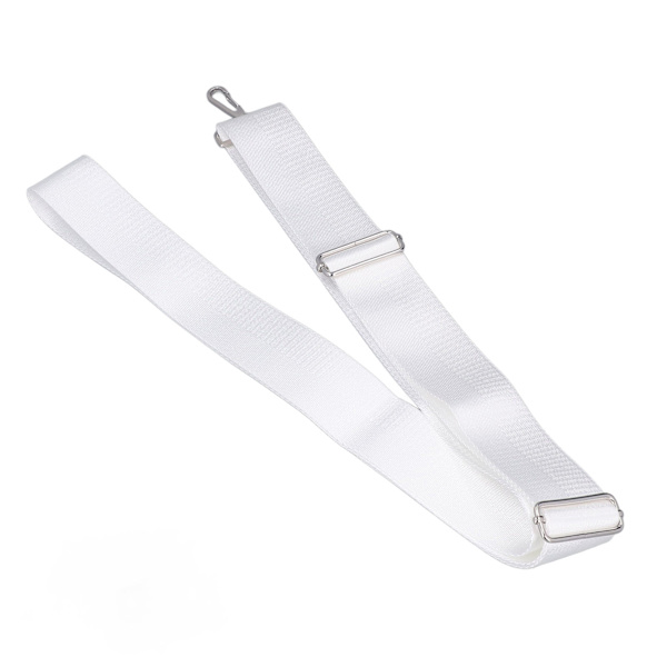 Tennis Net Center Strap Justerbar højde Tennis Net Straps Rustfrit stål Spænde Hvid