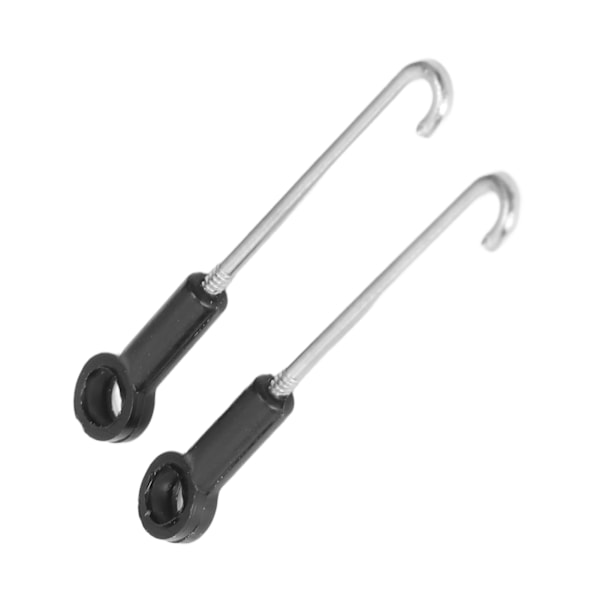2 stk. RC veivstang Profesjonell erstatning RC nedre lenkestang for WLtoys K200 RC fly