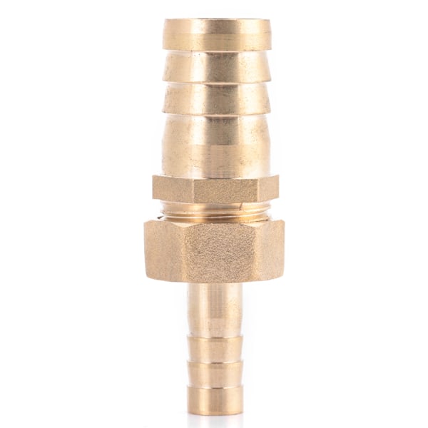 Messing slangekobling - 10 mm til 25 mm reducerende prop